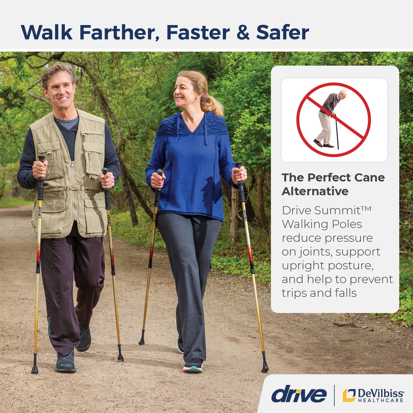 Drive Summit™ Walking Poles